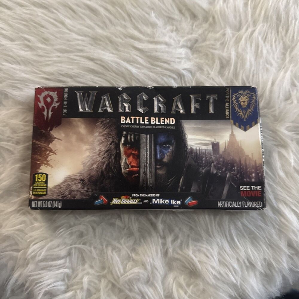 Warcraft Movie Battle Blend Special Edition Candy Mike and Ike Collector's Pack